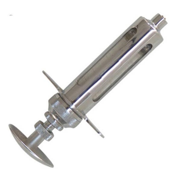 Champion type syringe.